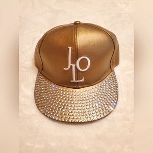 JOL Gold Bling Hat Jennifer Lopez All I Have
